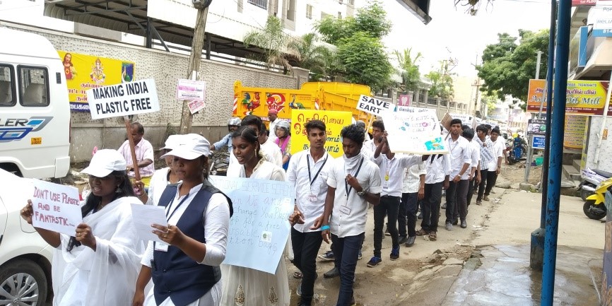 NSS - 24.09.2018 NSS DAY ( HUMAN CHAIN)