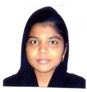 N. FATHIMA PARVEEN 611500362 7TH RANK M.Sc., Applied Microbiology (2015-17)